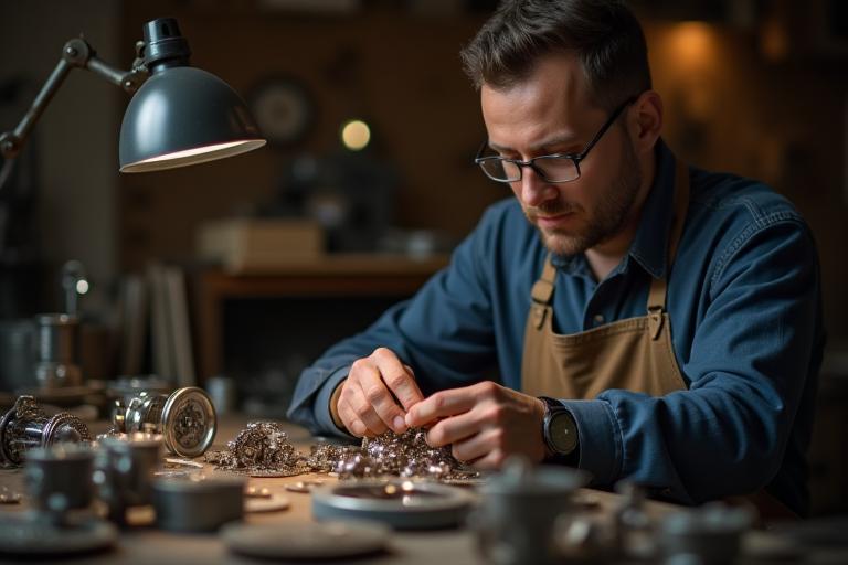 Watchmaker assembling movement